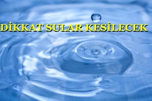 Aliağa’da su kesintisi