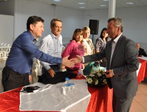 Başkan ŞAHİN, Belediye Ailesiyle Bayramlaştı