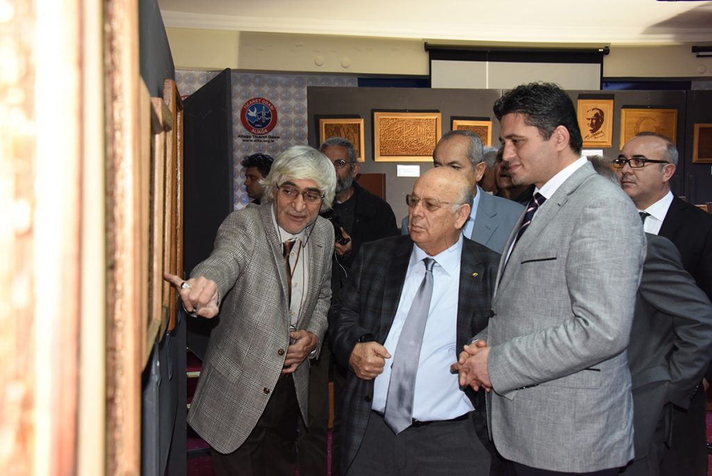 SANATÇI DURMUŞ TURANOĞLU’NDAN ALİAĞALILARA TEŞEKKÜR