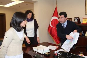 JAPONYA PARŞÖMEN İÇİN BERGAMA’DA