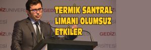 TERMİK SANTRAL LİMANI OLUMSUZ ETKİLER   