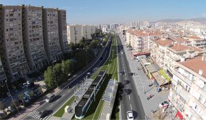 Tramvay hattına ilk elektrik veriliyor