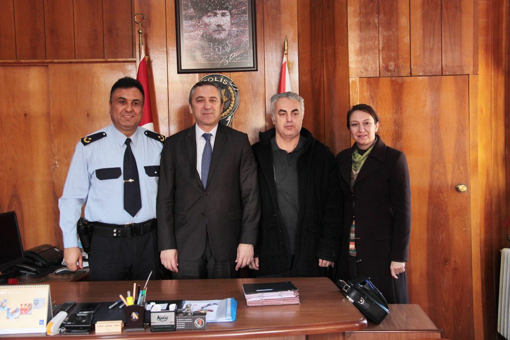Polis Teşkilatını Taziye Ziyareti