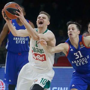 Anadolu Efes evinde yıkıldı
