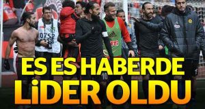 HABERİN LİDERİ ESKİŞEHİRSPOR OLDU