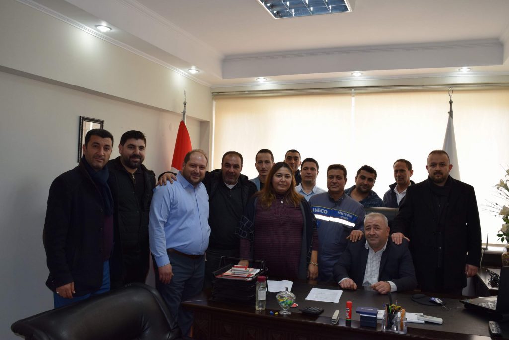 YENİ BAŞKAN GÖREVİ DEVRALDI!