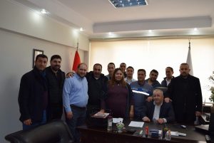 YENİ BAŞKAN GÖREVİ DEVRALDI!