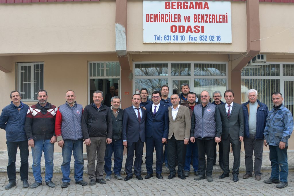 BAŞKAN GÖNENÇ MESLEK ODALARINI ZİYARET ETTİ