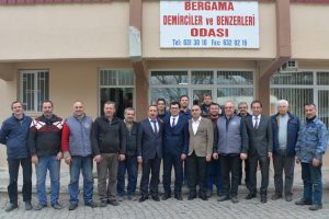 BAŞKAN GÖNENÇ MESLEK ODALARINI ZİYARET ETTİ