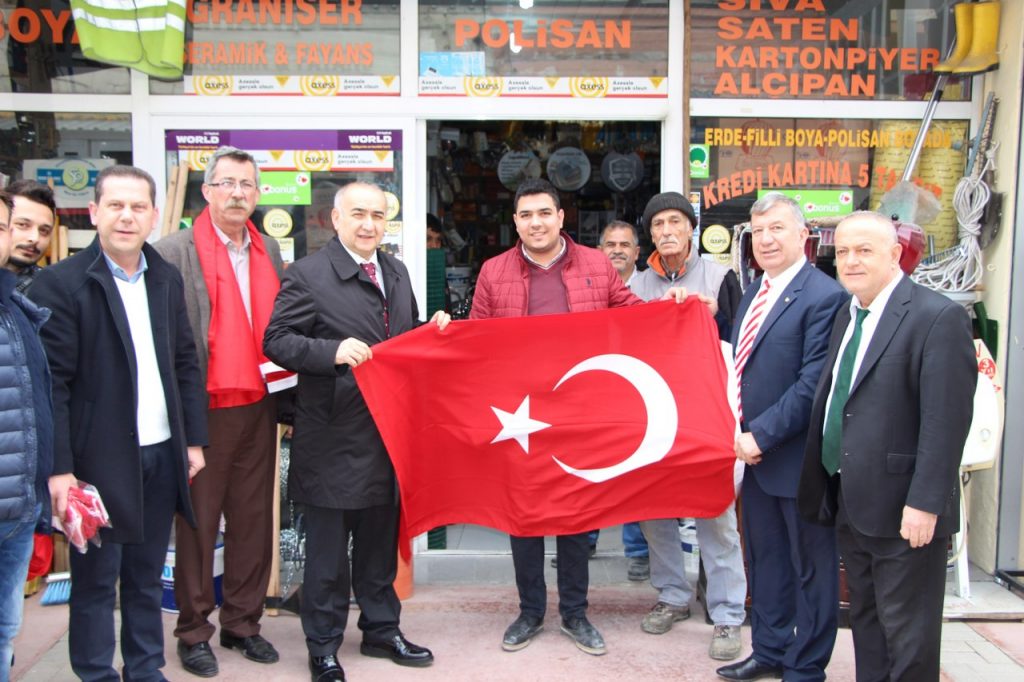 Menemen’de ‘Zeytin Dalı Harekatı’na destek