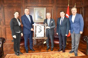 BERGAMA TİCARET ODASI’NDAN İZTO’YA ZİYARET