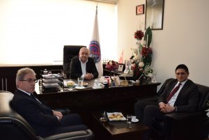 BAŞKAN SERKAN ACAR’DAN ESNAF ODASINA ZİYARET