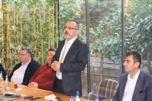 ALTO BAŞKAN ADAYI ÖMER ERTÜRK BASINLA BULUŞTU!