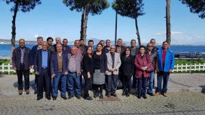 DSP ALİAĞA İLÇE YÖNETİMİ MUHTARLA BULUŞTU