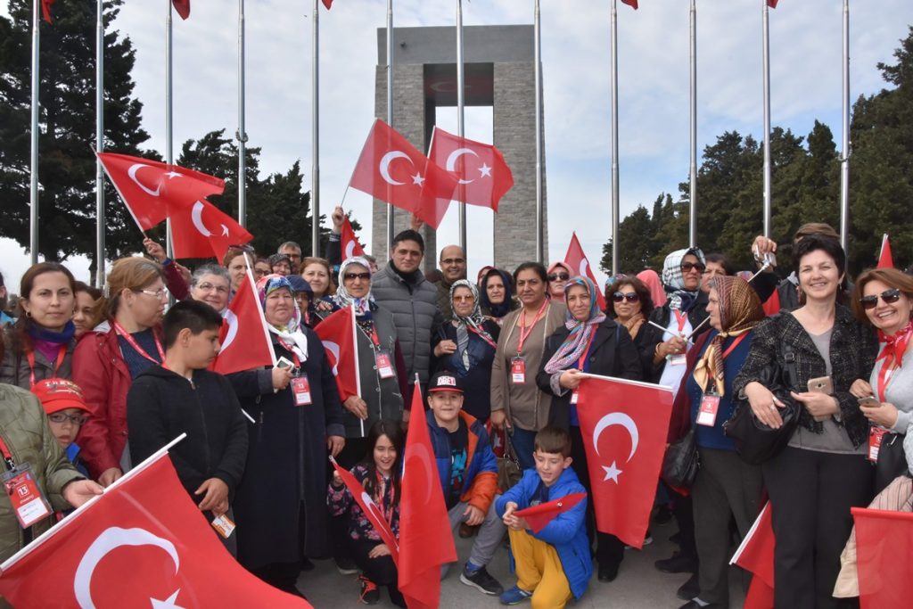 ÇANAKKALE ŞEHİTLİK ZİYARETİNDE BULUNAN İKİNCİ KAFİLE ALİAĞA’YA DÖNDÜ