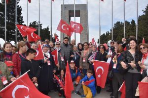 ÇANAKKALE ŞEHİTLİK ZİYARETİNDE BULUNAN İKİNCİ KAFİLE ALİAĞA’YA DÖNDÜ