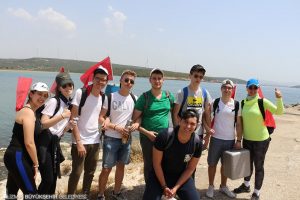 İzmir’in dağlarında gençlik ateşi