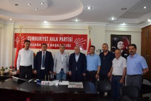 ODA BAŞKANLARINDAN İLÇE TEŞKİLATLARINA ZİYARET