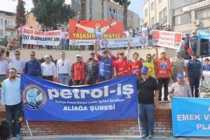 ALİAĞA’DA 1 MAYIS COŞKUSU!