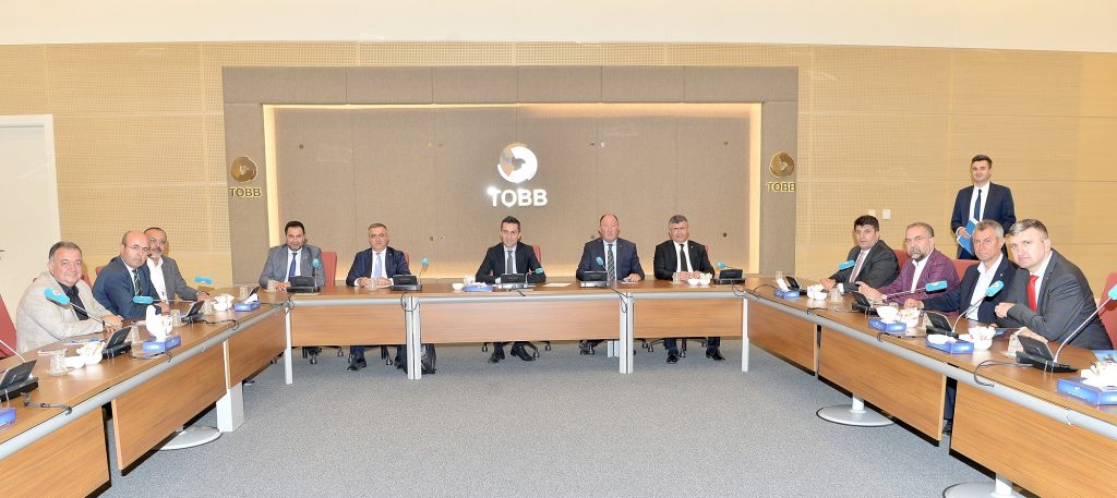 ALTO YÖNETİM KURULU BAŞKANI ERTÜRK VE MECLİS BAŞKANI SAKA’YA TOBB DA GÖREV