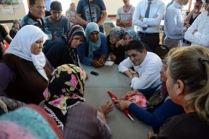 ALİAĞA BELEDİYE BAŞKANI SERKAN ACAR, ÇALTILIDERE MAHALLE SAKİNLERİYLE BULUŞTU