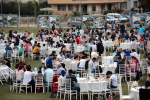 ALİAĞA’DA İLK İFTAR YAPILDI