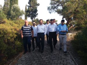 Hamza Dağ Foça Fransız Tatil Köyünü ziyaret etti