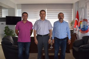 ALİAĞA KAYMAKAMI DR. BAYRAM YILMAZ’DAN ALTO’YA İADE-İ ZİYARET
