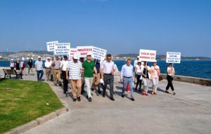 ALİAĞA’DA SAĞLIKLI YAŞAM YÜRÜYÜŞÜ!