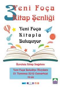 YENİ FOÇA’DA KİTAP ŞENLİĞİ YARIN BAŞLIYOR!