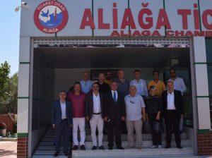 MENEMEN’DEN ALİAĞA TİCARET ODASI’NA ZİYARET