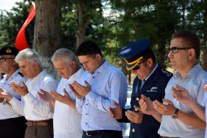 ALİAĞA’DA 15 TEMMUZ ŞEHİTLERİNİ ANILDI