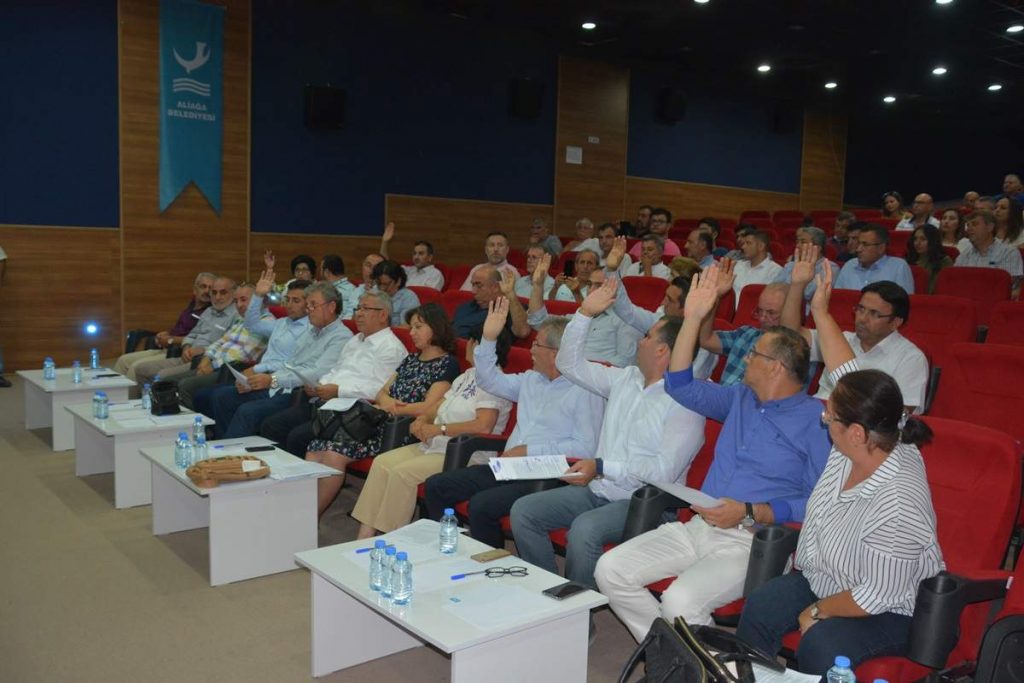 ALİAĞA BELEDİYESİ AĞUSTOS AYI OLAĞAN MECLİSİ TOPLANDI