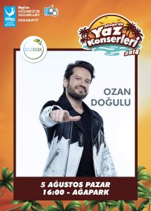 DJ OZAN DOĞULU, MAVİ BAYRAKLI AĞAPARK’TA HAYRANLARINI COŞTURACAK