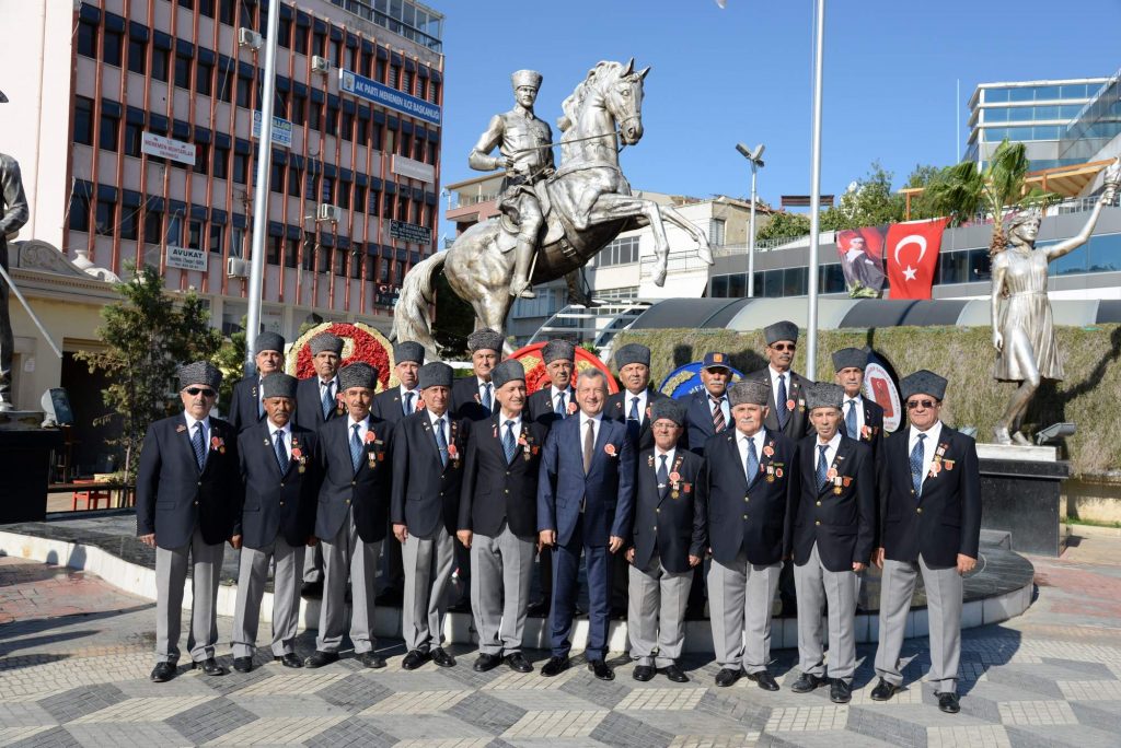 BAŞKAN ŞAHİN VE GAZİLERDEN “GÖREVE HAZIRIZ” MESAJI