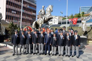 BAŞKAN ŞAHİN VE GAZİLERDEN “GÖREVE HAZIRIZ” MESAJI