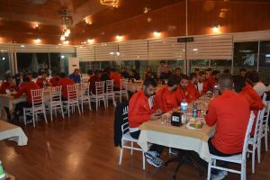 ALİAĞASPOR FK MORAL YEMEĞİNDE BULUŞTU