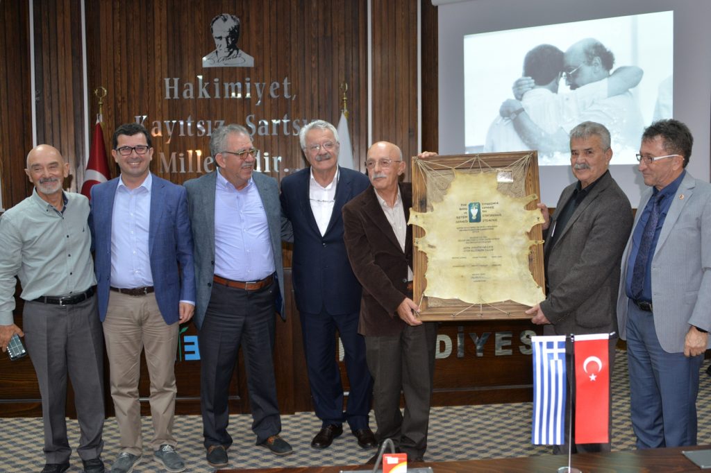 İKİ KIYININ BARIŞ ELÇİLERİ EDREMİT’TE BULUŞTU