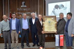 İKİ KIYININ BARIŞ ELÇİLERİ EDREMİT’TE BULUŞTU