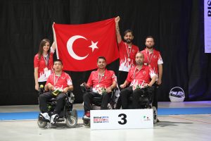 Petkim’in desteklediği Boccia Milli Takımı İtalya’dan Bronz Madalya ile döndü