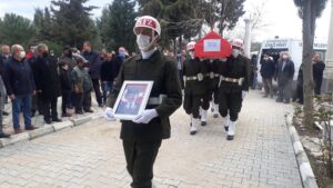 Kınık’ta Kıbrıs Gazisi Son Yolculuğuna Uğurlandı
