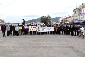 FOÇA KENT KONSEYİ’NDEN ‘‘SAVAŞA HAYIR!’’
