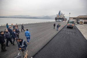 Başkan Soyer Alsancak Limanı’ndaki çalışmaları inceledi