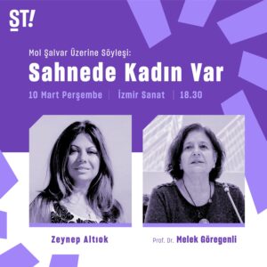 Mor Şalvar “kadın” söyleşisiyle sahnede