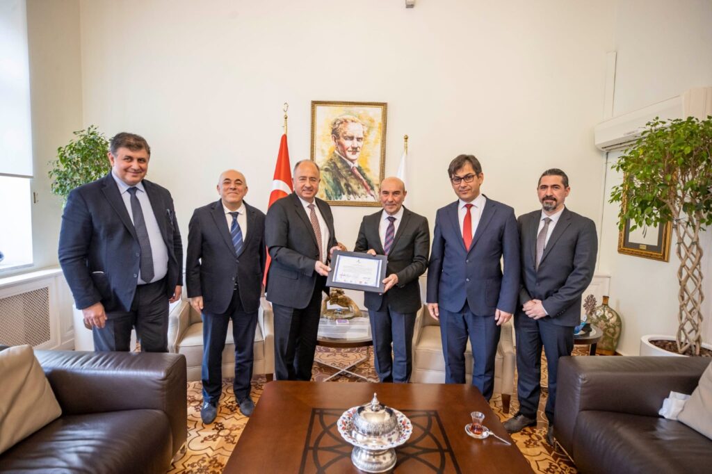 Başkan Soyer Kuzey İzmir Teknoloji Merkezi heyetini ağırladı