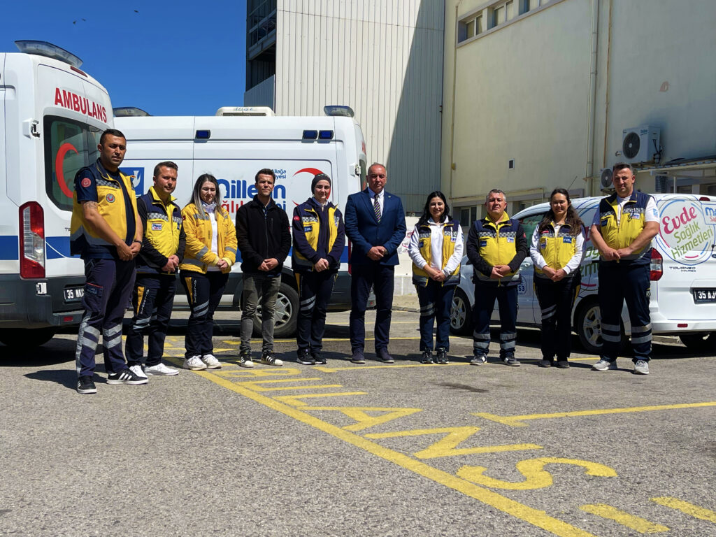 Aliağa Belediyesi Ambulans Servisi İzmir’deki Belediyeler Arasında 1’inci Oldu