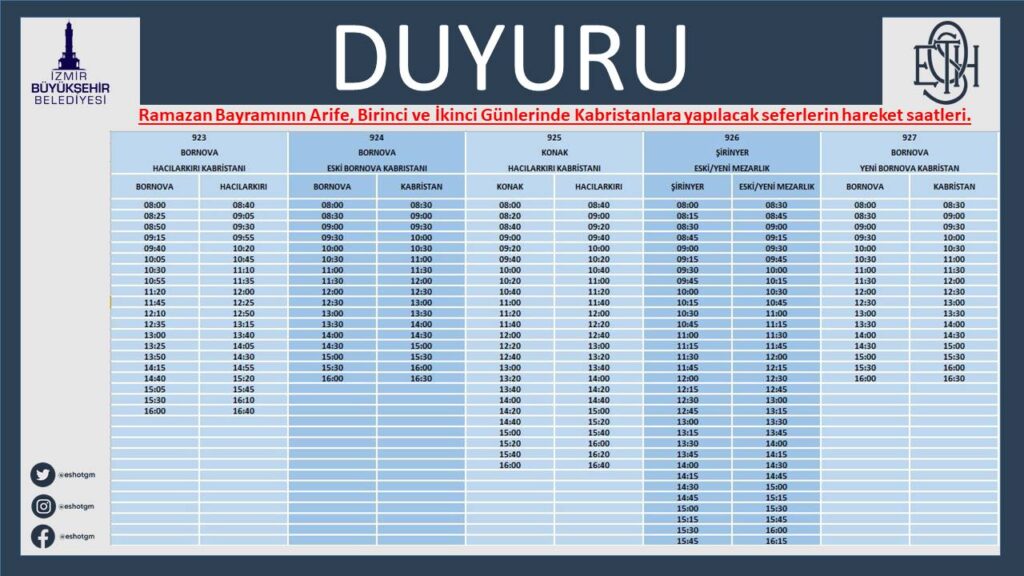 Bayramda toplu ulaşım ücretsiz