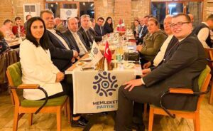 Aliağa’da Memleket Partisi  iftar yemeğinde buluştu