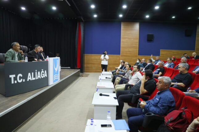 Aliağa Belediyesi Mayıs Ayı Meclisi ikinci birleşimi yapıldı