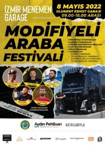 MODİFİYELİ ARAÇ TUTKUNLARI MENEMEN’DE BULUŞUYOR